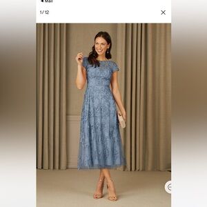 Formal women’s dress from Azazie. Color is beautiful!